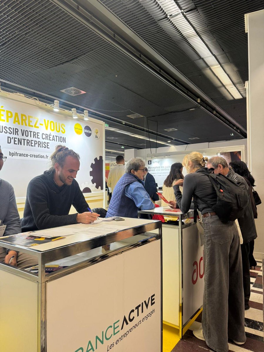 Entreprendre dès la fin de ses études ? Un pari audacieux, mais surtout une formidable aventure humaine.

Heureux d’avoir partagé cet après-midi au <a href="/SalonSME/">SalonSME</a> , où nous étions présents avec notre équipe <a href="/Bpifrance/">Bpifrance</a> Création, quelques clés pour oser se lancer, transformer ses idées