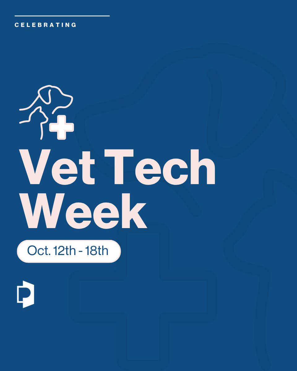 Happy Vet Tech Week! This week we recognize and celebrate the tireless dedication, compassion, and expertise of our veterinary technicians.

To our vet techs: Thank you for the care, knowledge, and heart you bring every single day.
