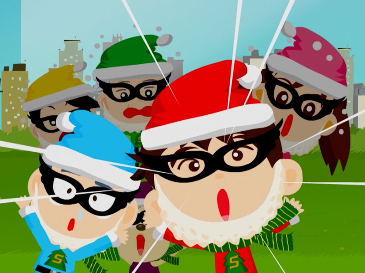 It's a wrap. A-kuei to Gacchinpo is now complete! Along with the CM for the sequel! The Sentai Santas are inviting you to go download everything!

S1: nyaa.si/view/2030841
CM: nyaa.si/view/2030845

#akuei #gacchinpo