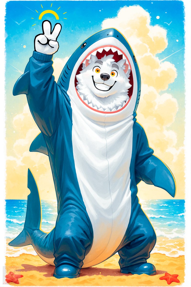 MemberFc's tweet image. SHARK!
#furryai