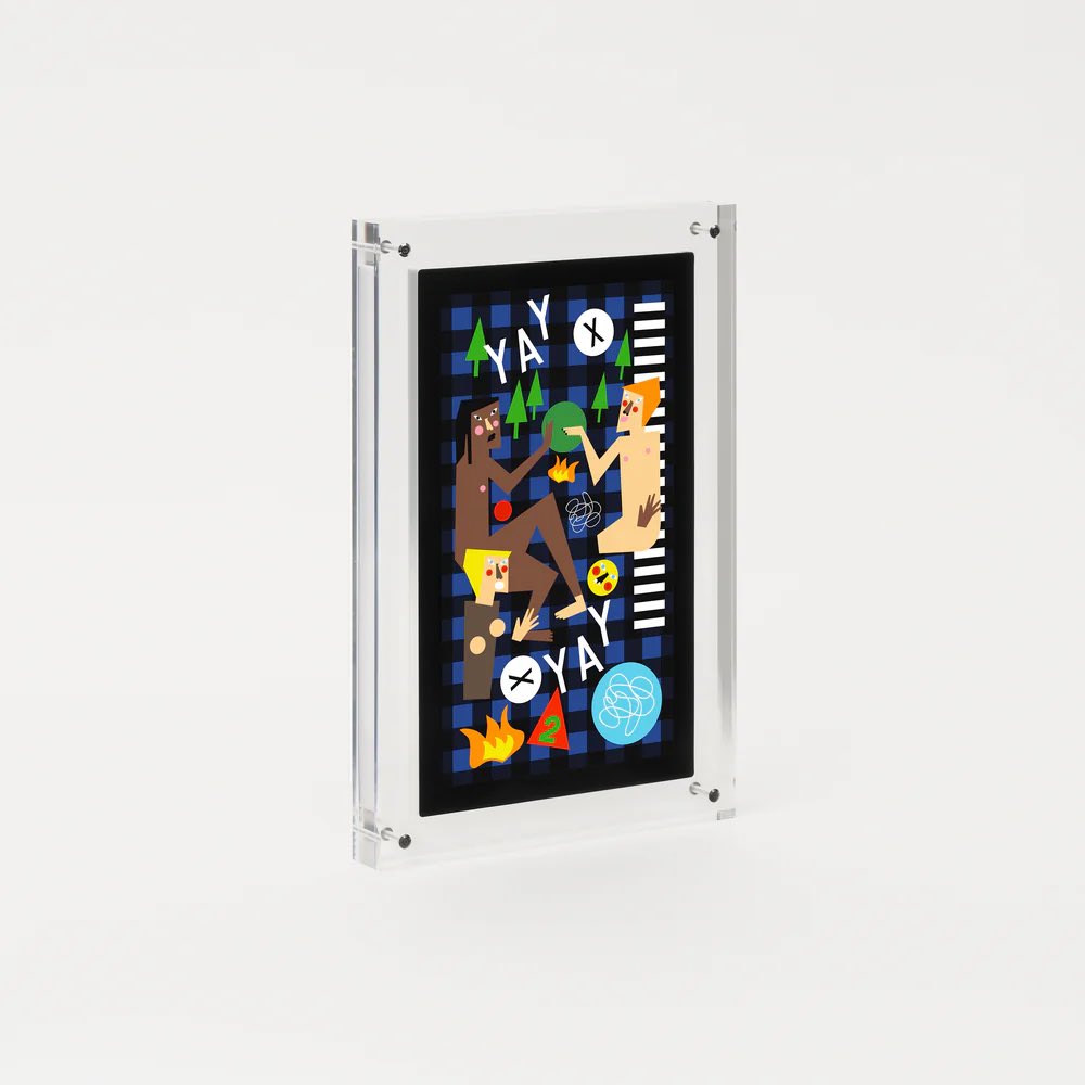 RDToTheMoon's tweet image. Here’s a drop I’m extremely excited for.
World-renowned contemporary artist @ninachanel is teaming up with @artspace and @infiniteobjects to release a new digital/physical edition titled Digital Blue (2025).
Each signed and numbered Infinite Objects frame comes with a custom…