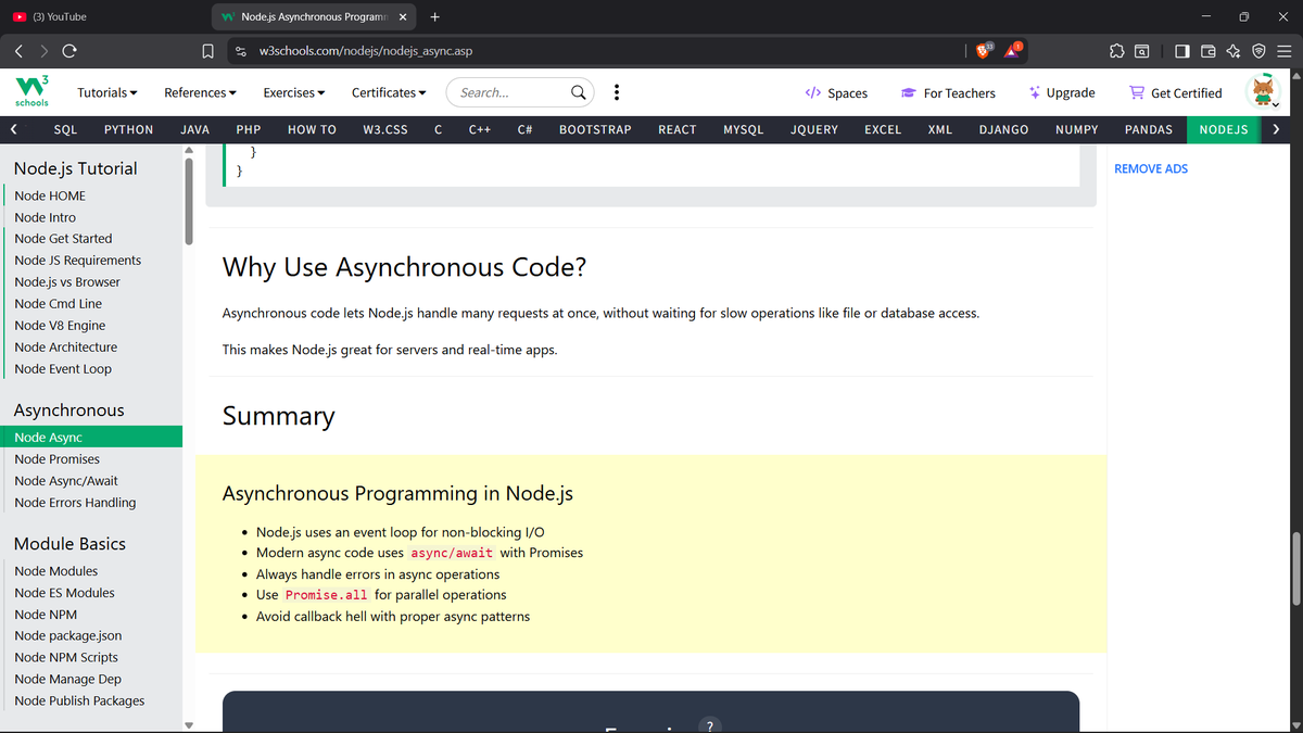 GhimireSiddanta's tweet photo. #LUD16 #LearningUtsav2025 #FestivalOfLearning 

Wrapped up the Node.js tutorial today!
-Node Event Loop – how Node handles multiple tasks efficiently
-Node Async – exploring callbacks &amp; non-blocking flow https://t.co/erAZhyMZHJ
