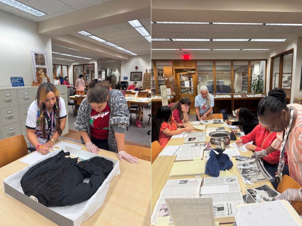 We hope everyone is enjoying Fall Break! We can't wait to host more classes when you get back! Last week, we had Prof. Jenni Sanguiliano Lonski's Social Studies Methods students drop by to check out all things #RollinsHistory, from the first graduate to Fox Day to #MisterRogers.
