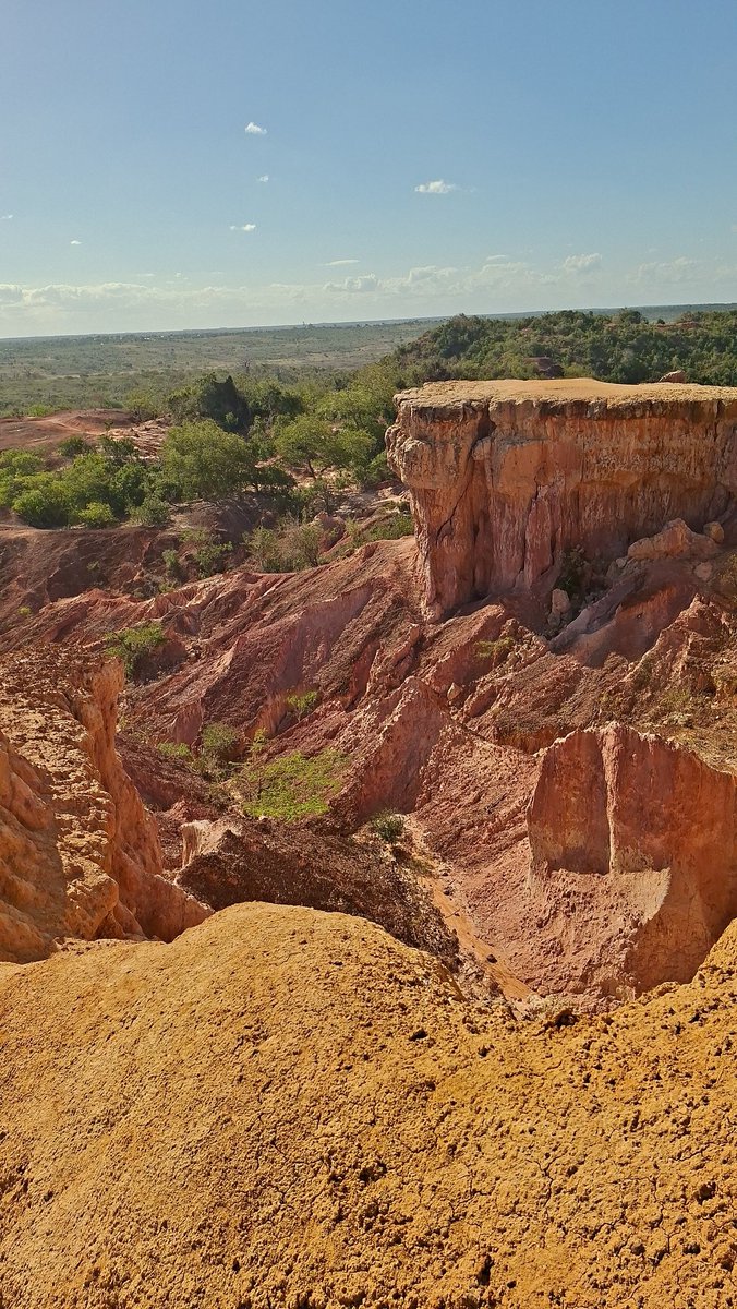 Marafa Hell's Kitchen in Kilifi County is a geological formation - a canyon carved by wind and water. A beautiful sight with striking colors and features.