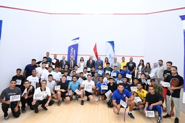 World Squash Day in Egypt featured the pioneering spirit of the Helwan University Club. Report and pictures, with grateful thanks to <a href="/mohamedraef_/">Mohamed Raef</a> 
worldsquashday.net/2025/10/13/the…
<a href="/WorldSquash/">World Squash</a> 
<a href="/SquashUnitedF/">Squash United Foundation</a>