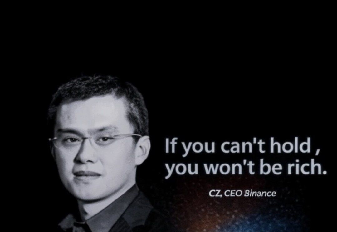 If you can't hold,
you won't be rich.

The best time to buy #BNB is now.
