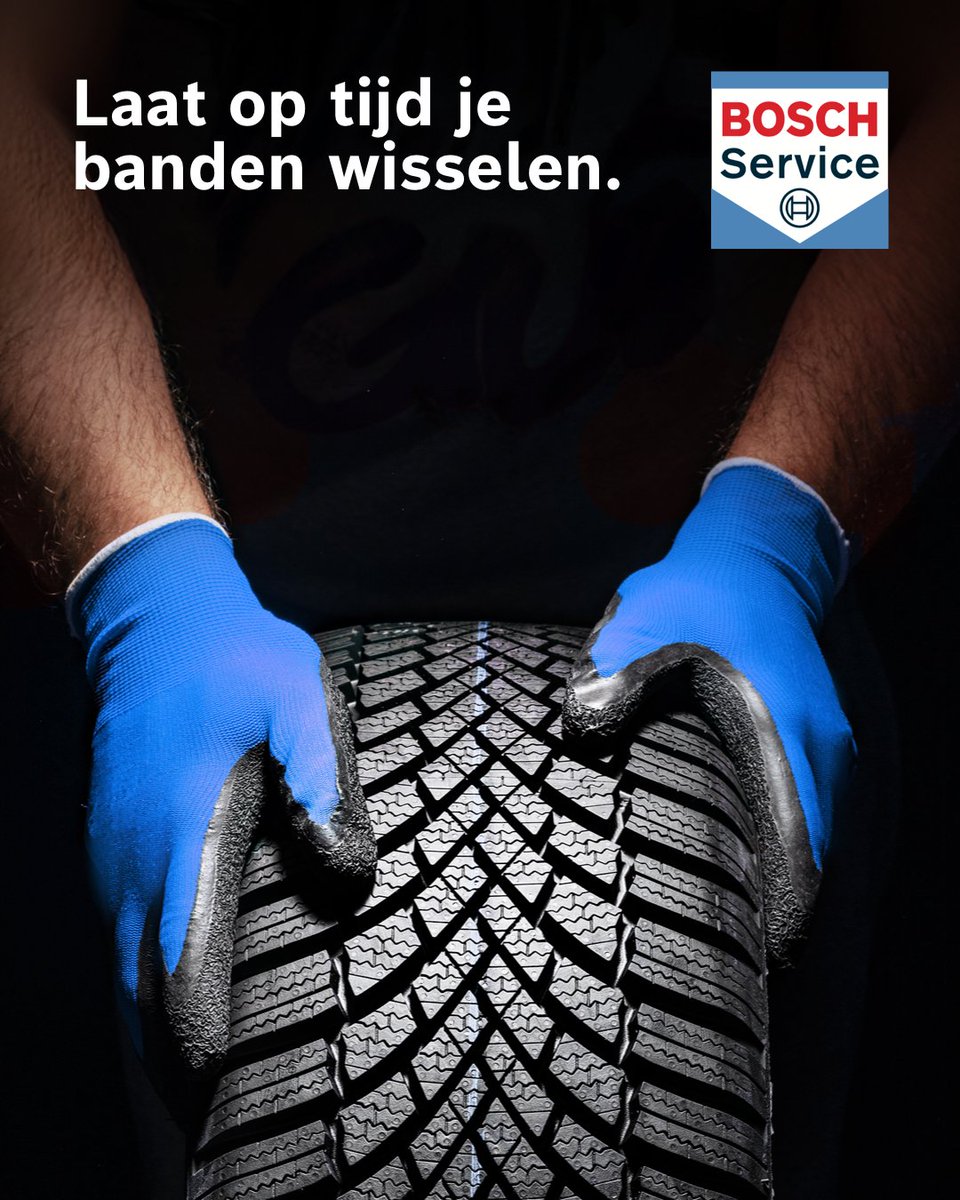 🛞 Met de winter in aantocht is goede grip op de weg belangrijker dan ooit. Door je zomerbanden te vervangen voor winterbanden, verkort je je remweg en vergroot je de veiligheid. Zorg dat je tijdig een afspraak bij ons maakt voor de bandenwissel. 🚗💨 #Bosch #Bandenwissel #Grip