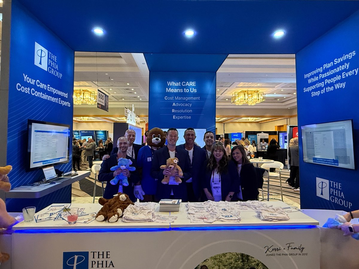 Hello from SIIA National! 🐾 The Phia Group is bringing the wild side of cost containment to booth #409. Curious what bears have to do with it? Stop by and find out.
