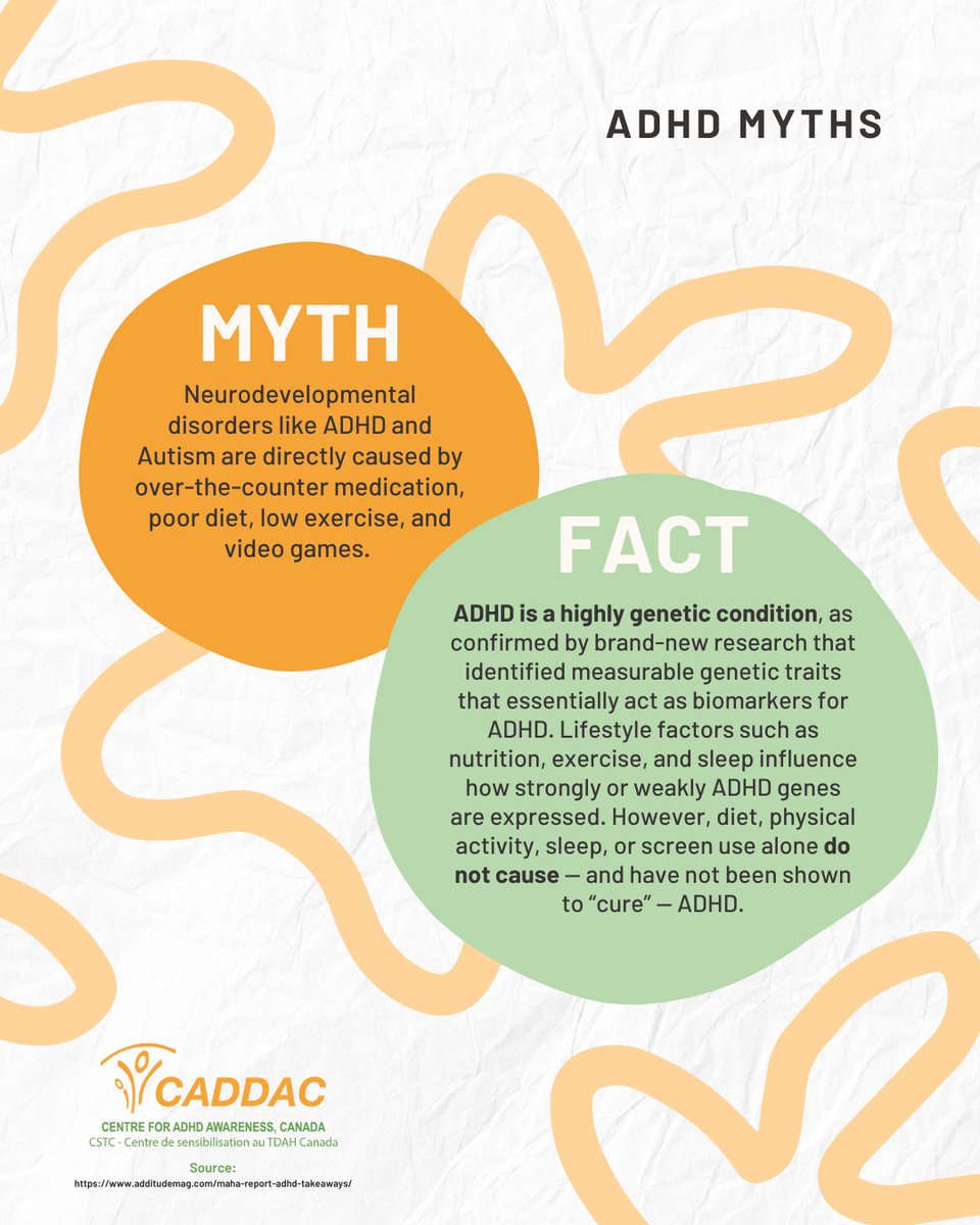 To say that there is a lot of misinformation going around about ADHD, Autism, and AuDHD is a huge understatement. Let’s start sharing the facts! 🧠🧡
