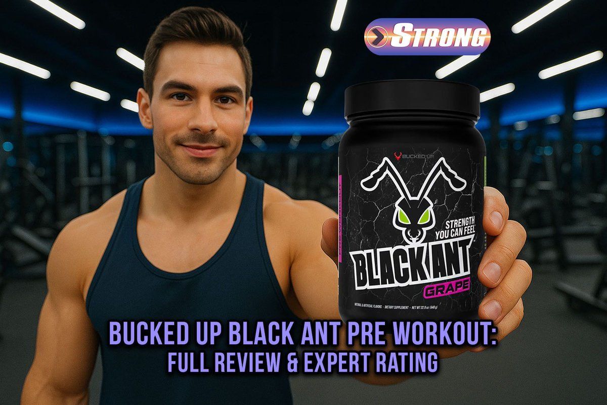 StrongSupps's tweet photo. 🐜🔥 Bucked Up Black Ant Pre Workout: Full Review &amp; Expert Rating 💪🧬
Get the full breakdown on Bucked Up Black Ant—ingredients, dosages, effects, and how it stacks against other pre workouts in its class. 
https://t.co/PE8qjGahBt https://t.co/YyTVEtKf3w