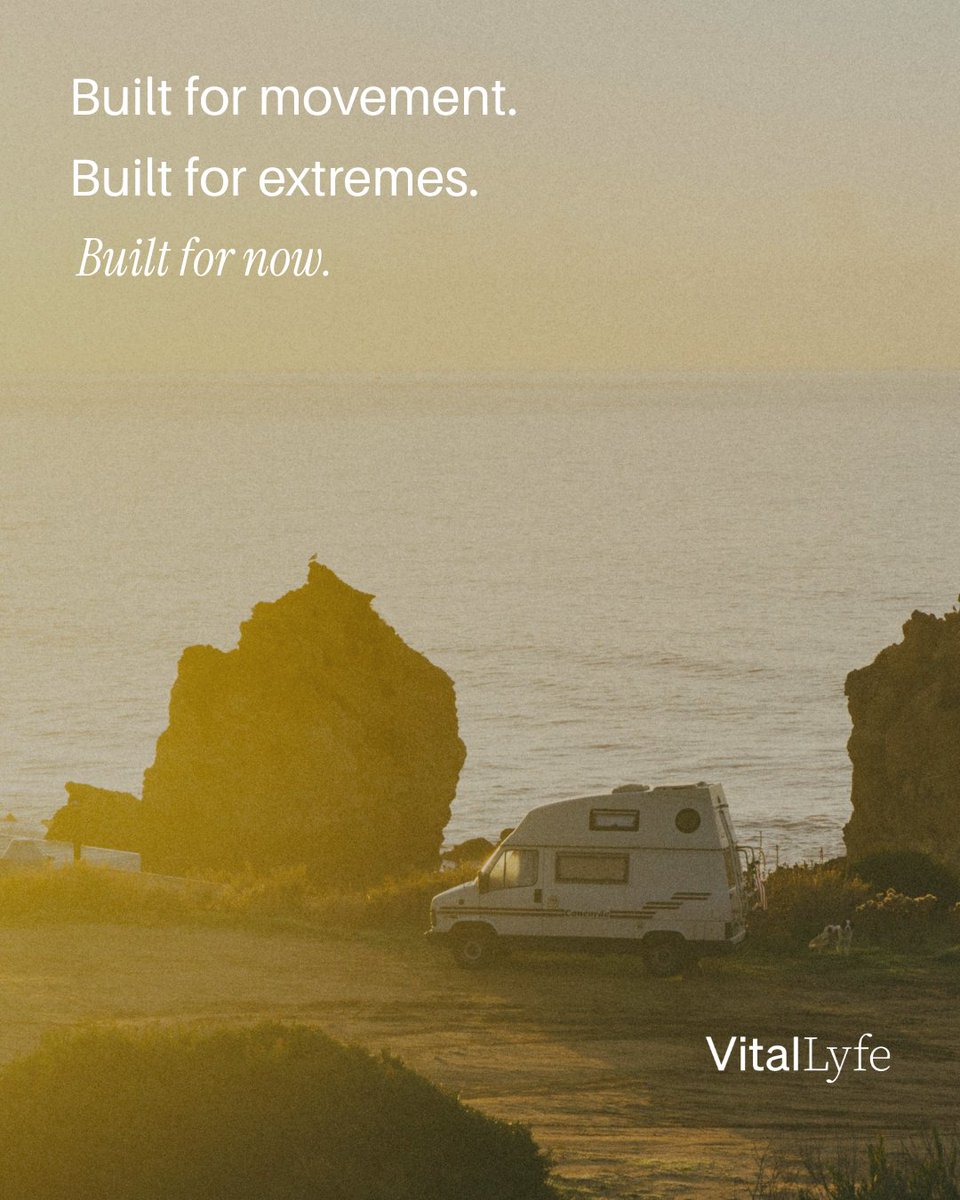 VitalLyfe's tweet image. Build for what’s next.
For those who move, adapt, and refuse to wait for ideal conditions.

📩 Join us (Link in bio)

#VitalLyfe #BuiltForNow #EngineeredForLife #FreedomEngineered #BeyondUtility