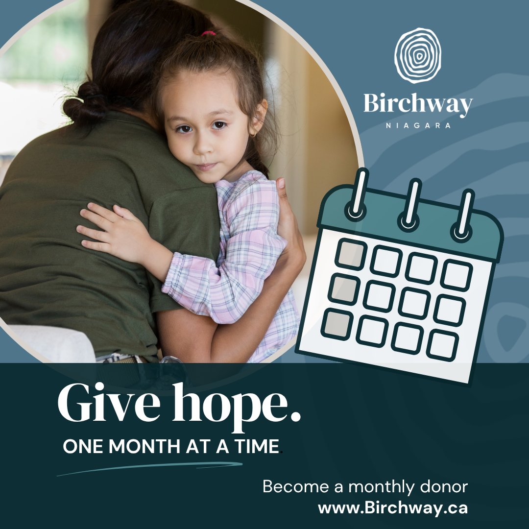BirchwayNiagara's tweet image. What are you thankful for? Safety. Security. Hope.

You can share gifts like these with survivors of abuse by becoming a Birchway Niagara monthly donor. Learn more 👉 birchway.ca/give-help/beco…

#OneMonthAtATime #AlliedAgainstAbuse #MonthlyGiving #BirchwayNiagara