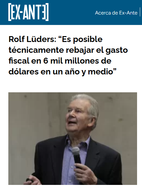 Don Rolf Luders se suma don Klaus Schmidt-Hebbel

Si se puede

ex-ante.cl/rolf-luders-es…