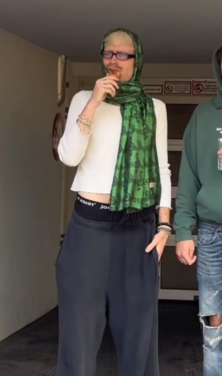 Why is he so tall? Why can we see his underwear all the time??