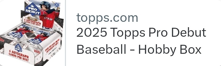 Back in stock 👇 #TOPPS #AD

$109.99 : bit.ly/4n0HKEc