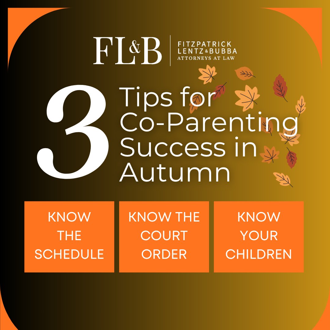 Co-parenting can be challenging. 😔

🍁Check out these top 3 co-parenting tips for the fall season: loom.ly/eSYlNOM

#FamilyLaw #SharedCustody #Coparenting #Tips
