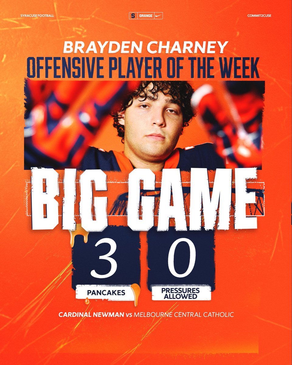 BCharney2007's tweet image. Blessed!! #Cuse 🧡🍊