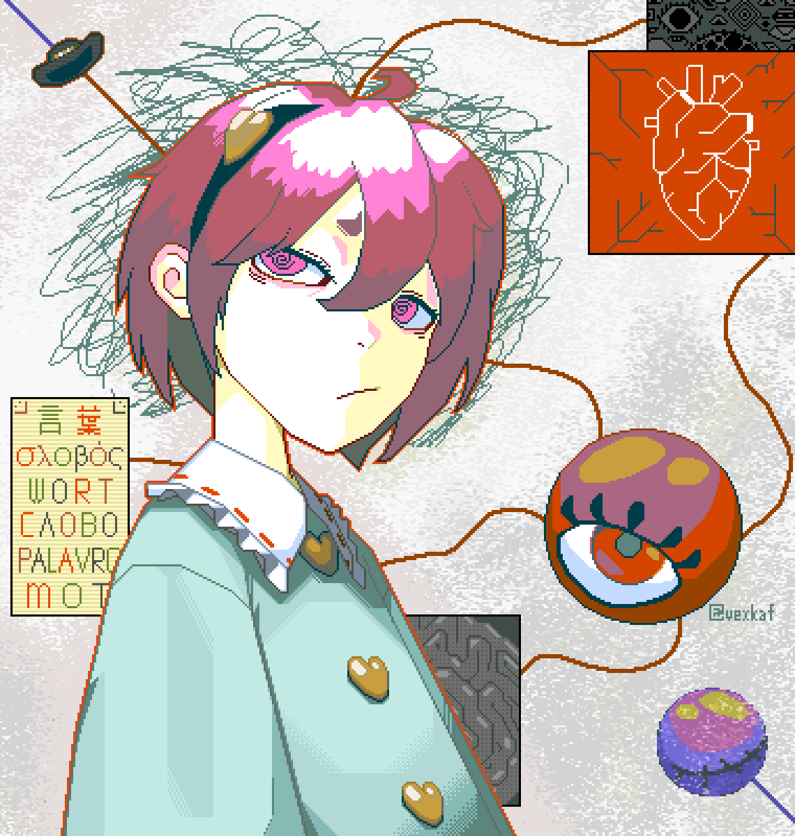 Satori collage(?)

#東方Project #pixelart