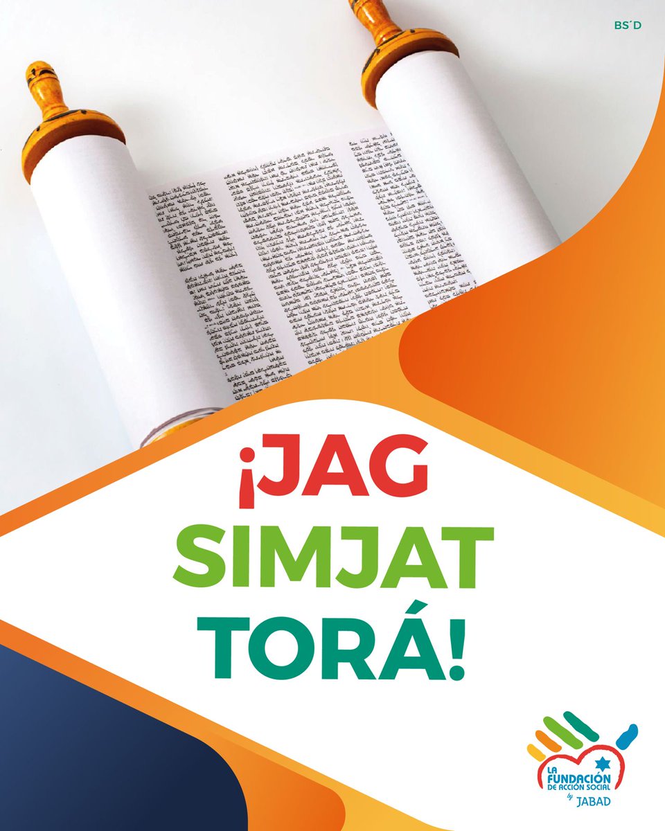 La alegría de Simjat Torá nos impulsa a seguir construyendo comunidad y cuidándonos entre todos 🫂

❣️Celebremos que estamos juntos y comprometidos con un futuro más justo y solidario.

¡Jag Sameaj!