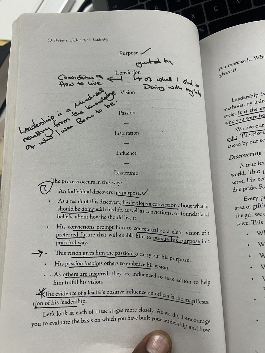 The primary focus of your leadership, therefore, should not be to lead people- that result will develop naturally. Rather, it should be to discem your true self and to pursue your purpose.
#AskMwau