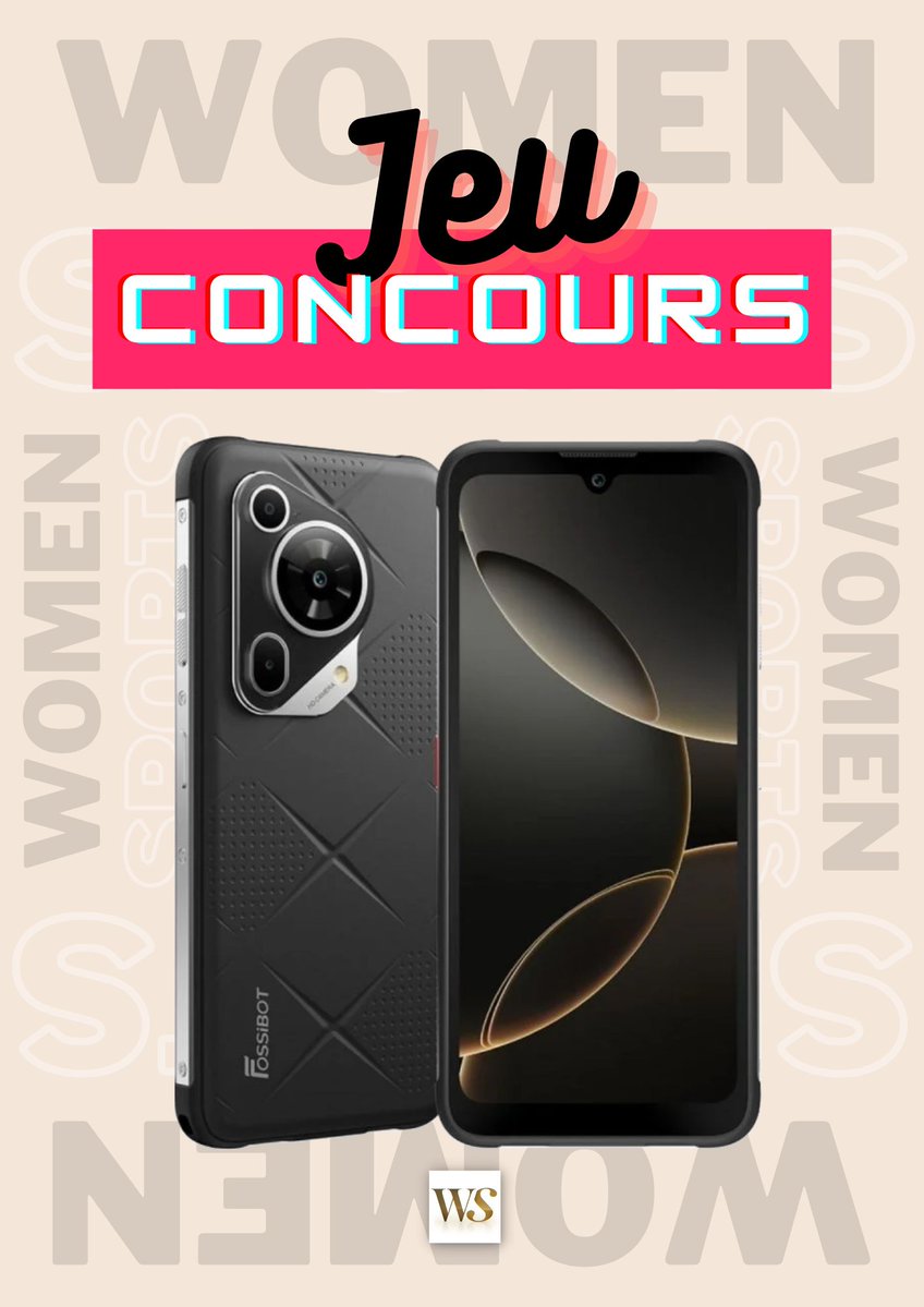 #CONCOURS 🎁 Remportez le téléphone FOSSiBOT F112 Pro de chez Fossibot 😍 3 smartphones à gagner au total. ➡️womensports.fr/shopping/vanli…

Pour participer :
🔴 Follow <a href="/WomenSports_fr/">Women Sports</a> et <a href="/FossibotTech/">FOSSiBOT</a>
🔴 RT ce post

👉 Insta et Facebook pour plus de chances.

TAS le 20/10 🍀