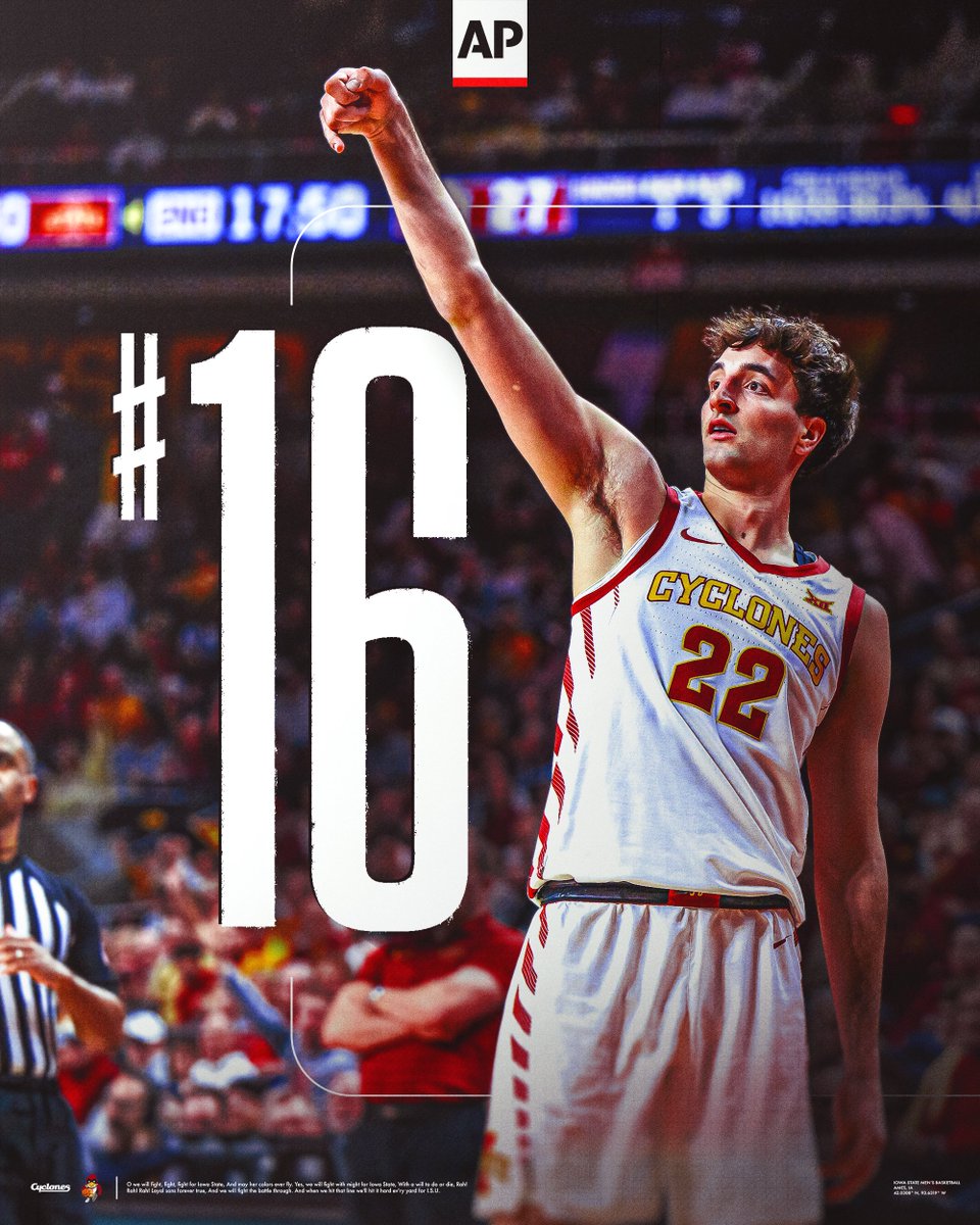 Iowa State Men’s Basketball (@cyclonembb) on Twitter photo Opening the Season at 1⃣6⃣. 
#Cyclones | #C5C Opening the Season at 1⃣6⃣. 
#Cyclones | #C5C