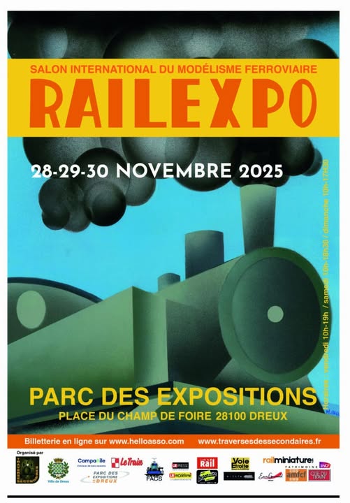 L'APPMF sera présente à cette manifestation . Venez nombreux et n'oubliez pas de nous rendre visite.
APPMF Association pour la Préservation du Patrimoine et des Métiers Ferroviaires
Association membre de l'UNECTO 
appmf.fr