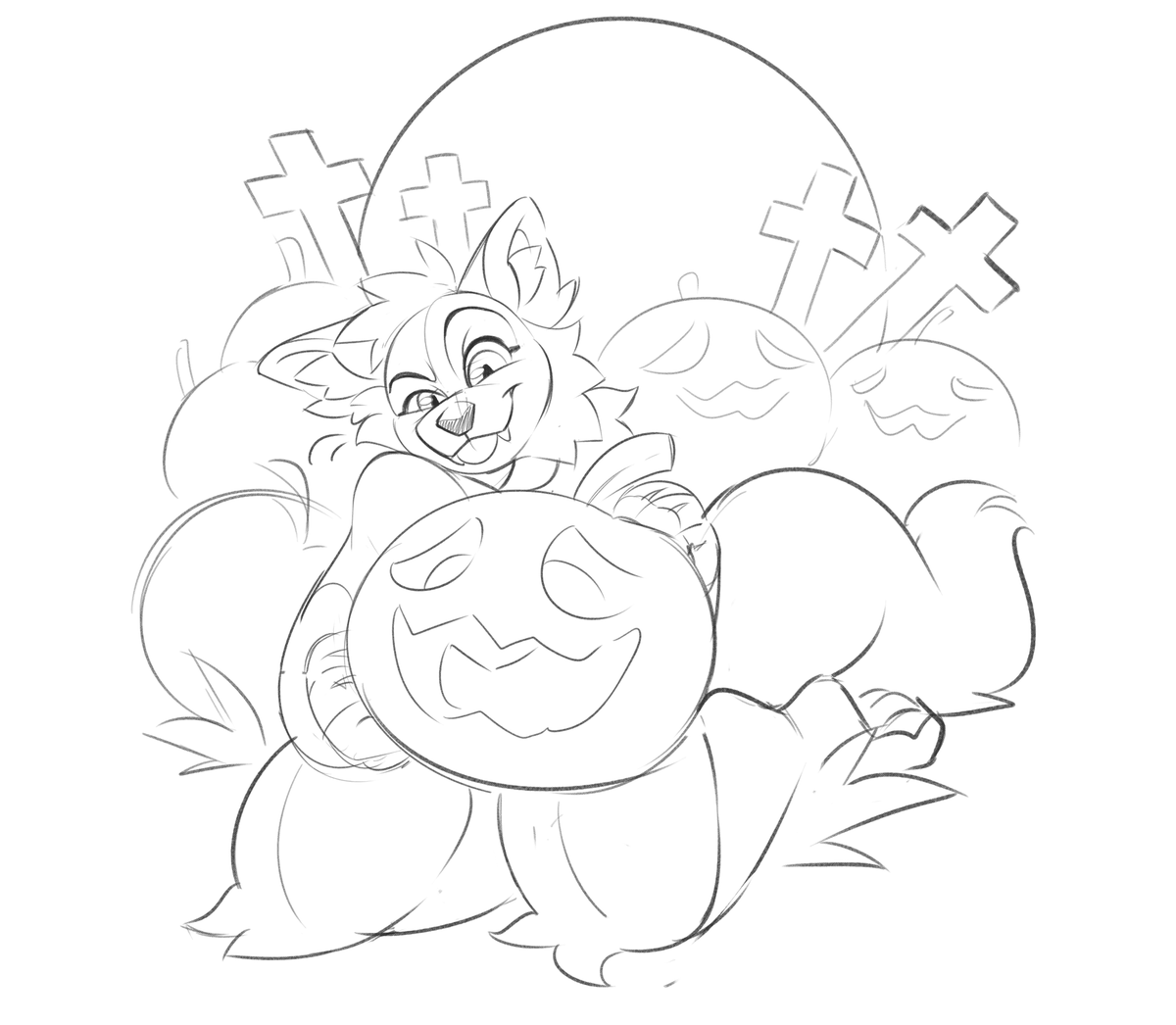 Would someone care if i did halloween ychs? Each one would be 100, fully shaded! The witch could have any accessories on the hat, and the pumpkin one could have any expression on them pumpkin :&gt; (any species)