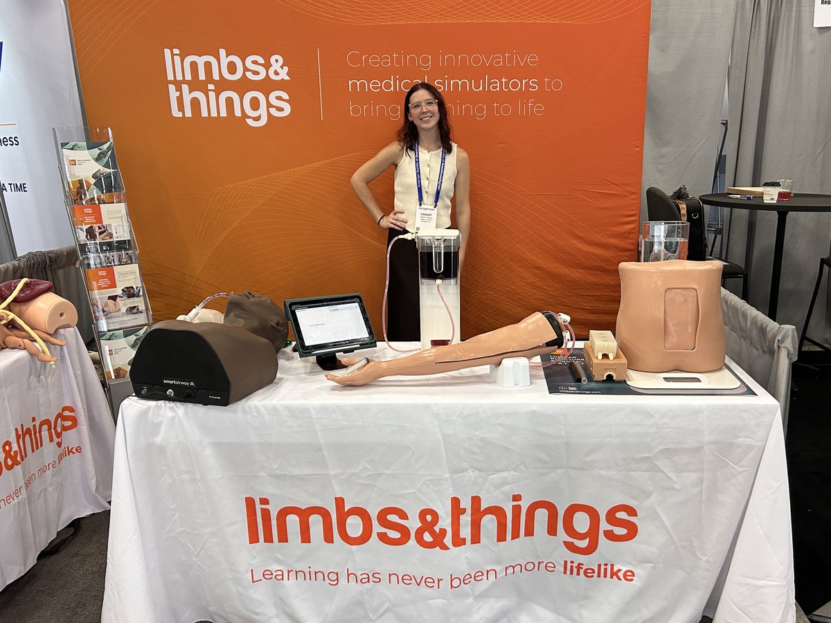 Hello from the team at #ANES25 👋 The last few days have been jam-packed with engaging discussions and we’re loving the enthusiasm for our trainers amongst the anesthesia community!

#Innovation #healthcaresimulation #healthcaretraining #globalhealth #clinicalskills