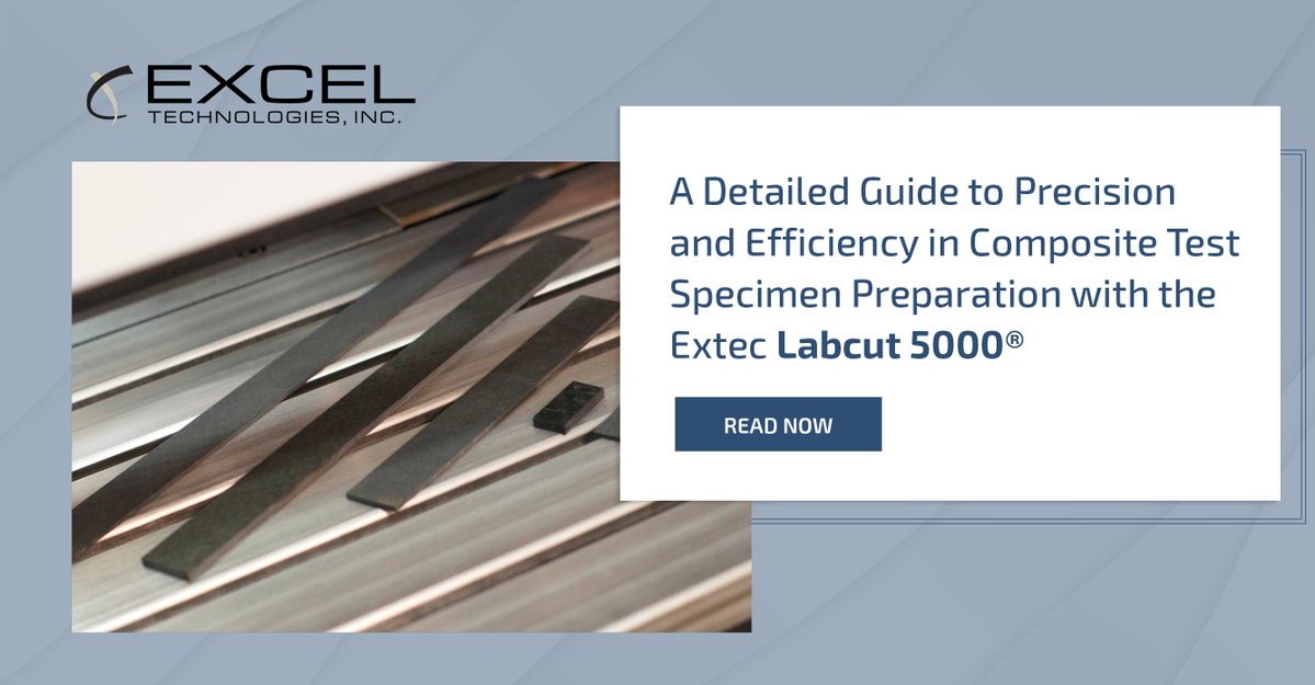 ExcelTechInc's tweet image. Step up your #MaterialsPreparation game with #Extec&apos;s expert guide on choosing the perfect machines and #consumables. Find out how selecting the right tools is not just a choice but a cornerstone of success in materials testing. Explore Extec&apos;s guide at shorturl.at/fhOS6
