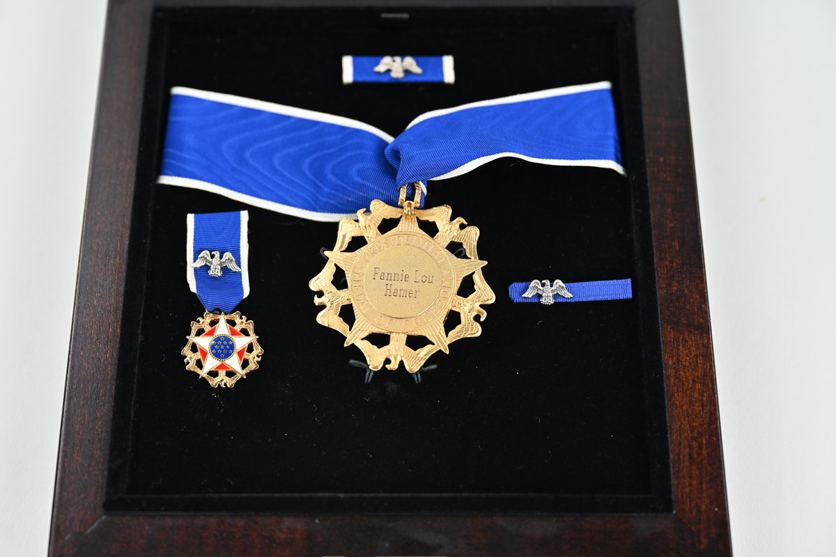 The family of Fannie Lou Hamer has donated the civil rights leader’s Presidential Medal of Freedom to MDAH to ensure her legacy of activism is shared with future generations. Read more at bit.ly/3KPovjy.