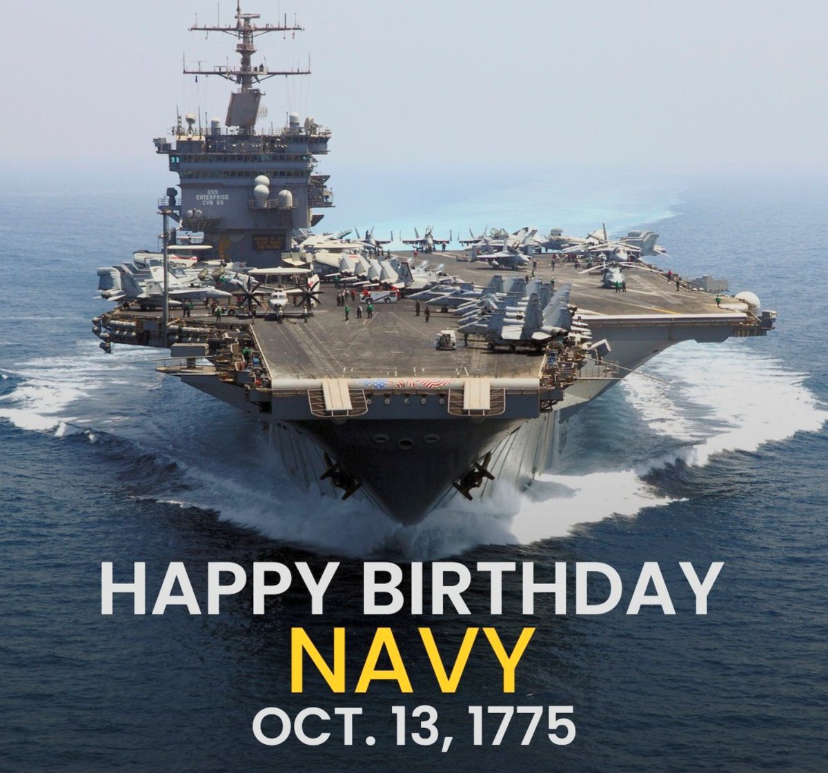Happy 250th Birthday U.S. Navy!  ⚓️🇺🇸