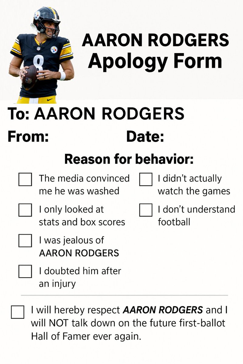 MadewithSteel99's tweet image. I'm taking apologies all day long. @jasonrmcintyre @colincowherd @nyjets @RealSkipBayless @Realrclark25 @jc_steelersfan