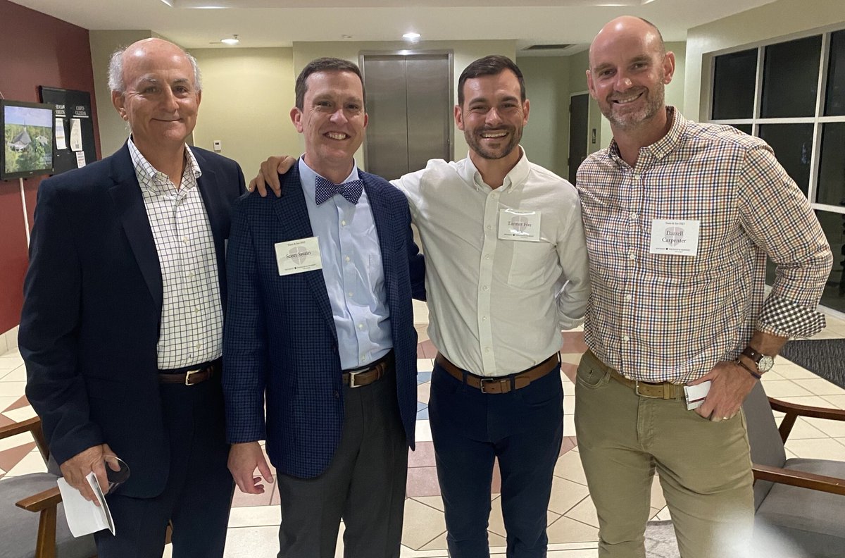 Pres. Scott Swain and the Rev. Tanner Fox gathered last Thurs with friends of RTS Orlando for "Taste &amp; See" - a special time of food, fellowship, and insight into the life of a seminary student.