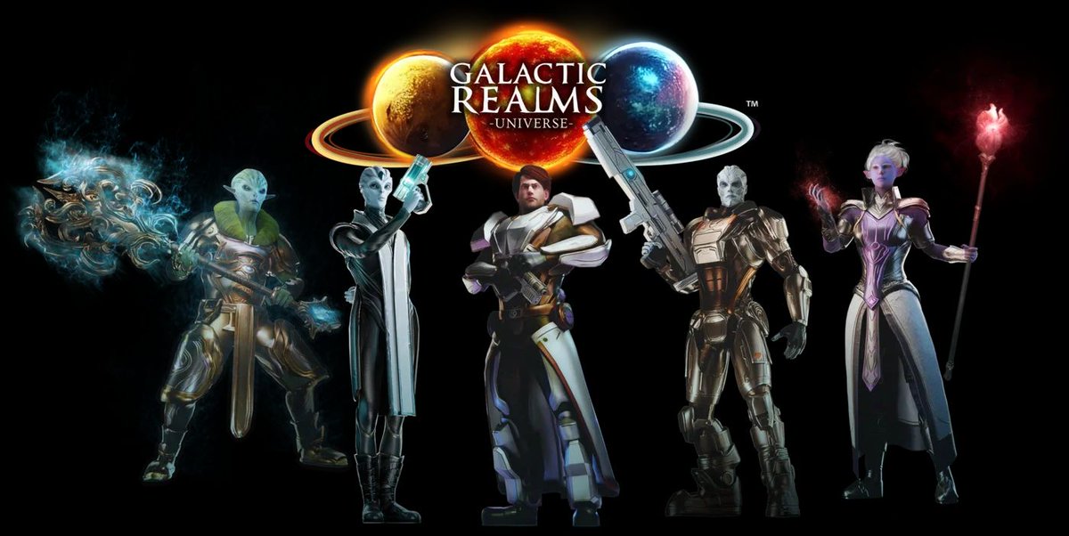 Galactic Realms Universe (@grealmsio) on Twitter photo If you're more of an email person (gasp), keep in touch with Galactic Realms through our newsletter! You'll get updates from game devs, exclusive previews, and maybe a unique Drake or two. Sign up by heading to our website and dropping your email. Link in bio! If you're more of an email person (gasp), keep in touch with Galactic Realms through our newsletter! You'll get updates from game devs, exclusive previews, and maybe a unique Drake or two. Sign up by heading to our website and dropping your email. Link in bio!