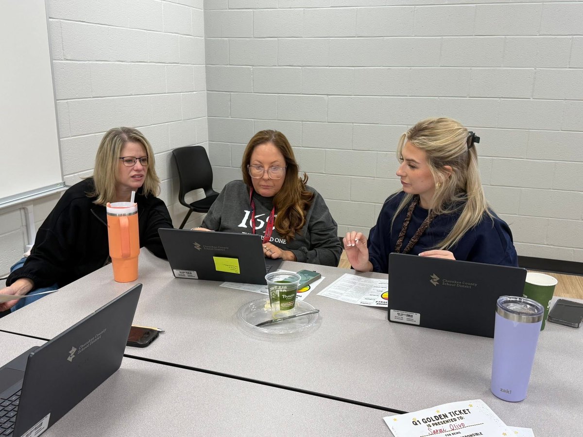 FreeHomeES's tweet image. “Fuel Up Your Teaching!” Free Home teachers used @CherokeeSchools’s Professional Learning day to engage in a session focused on promoting higher-order thinking through purposeful questioning.
#CCSDElevateTheExcellence #ProfessionalLearning #Questioning #FreeHomeRockets