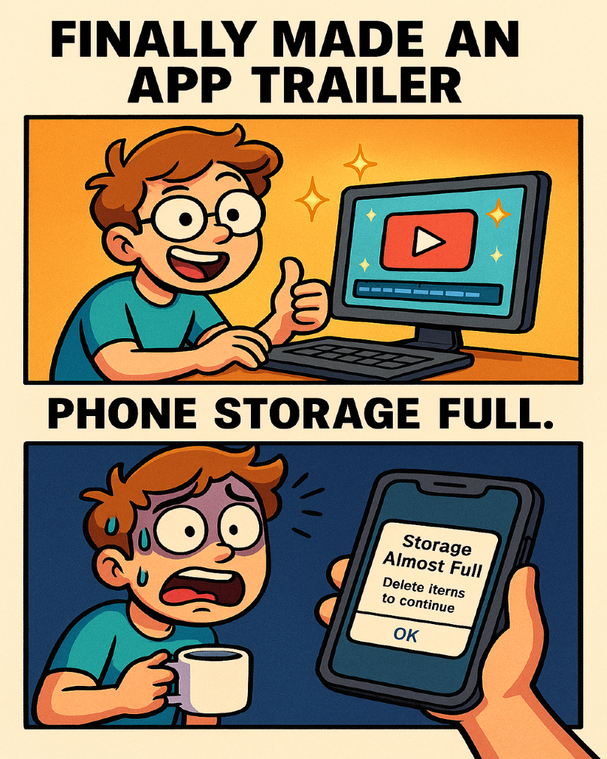 OnTheCouchStudi's tweet image. We make memes because we’ve lived it and it's funny. Checkout OnTheCouchStudio.com for great assets
#TechHumor #CodingMemes #DevLife #BlenderMemes #UnityDev #3DArtistHumor #SoloDevLife #AppDevHumor #DigitalCreatorLife #DeveloperHumor #OnTheCouchStudio