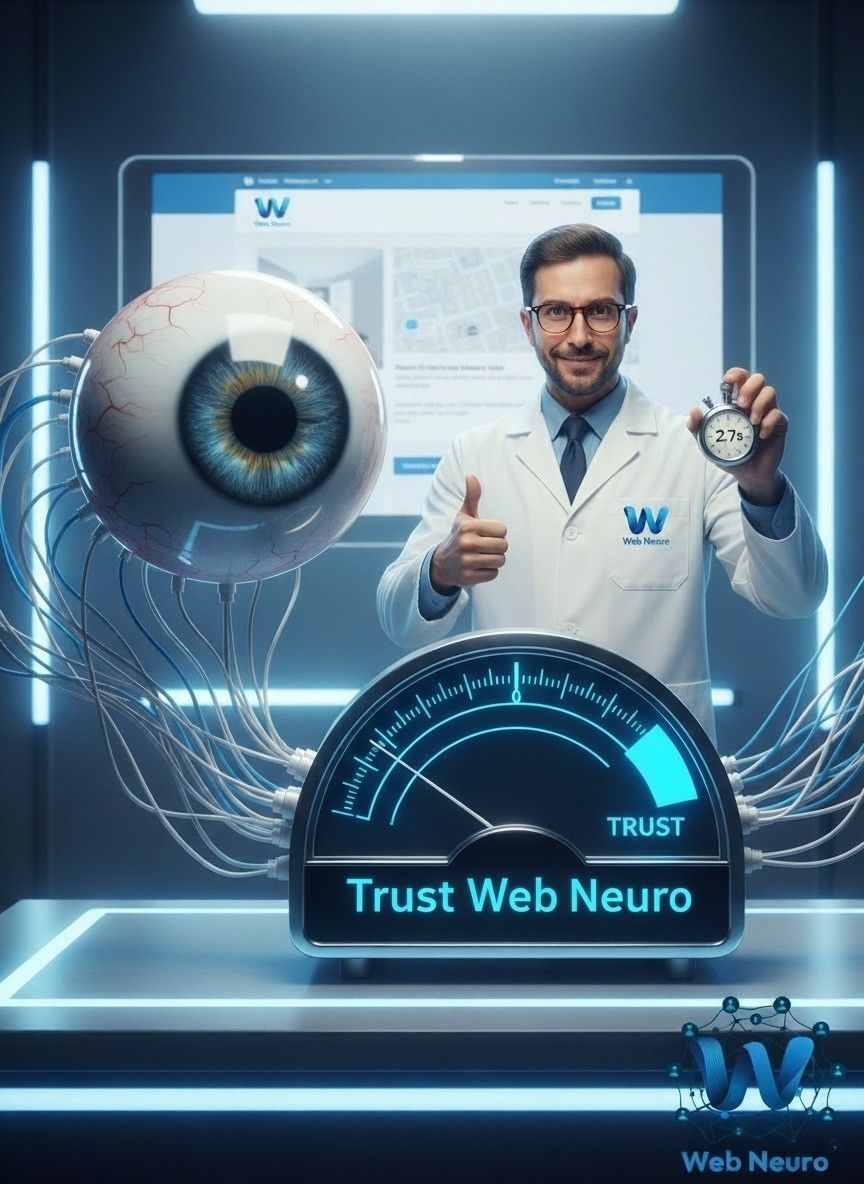 WebNeurox's tweet image. Psychology in Web Design

Visitors decide in &amp;lt;3 seconds ⏱️
Colors. Layout. Spacing.
They all shape trust—before a single word is read.

We design sites that spark confidence + drive action.
👉 webneuro.ca

#WebDesignPsychology #TrustDesign #Neuromarketing