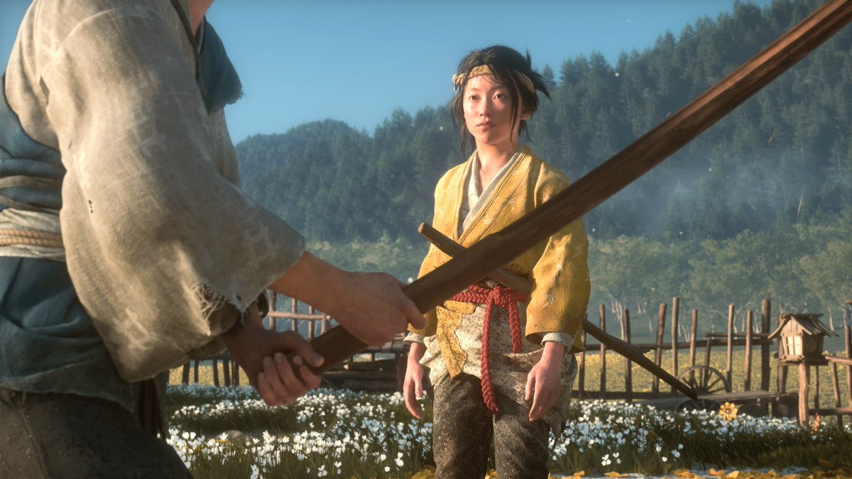 Yellow and blue twins

#GhostofYotei