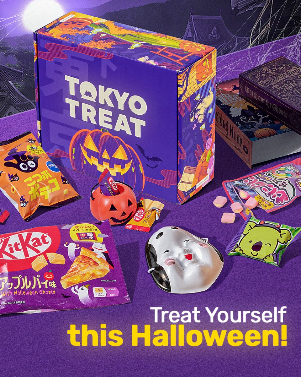 TokyoTreat's tweet image. 🎃 LAST CHANCE to grab your devilishly delicious treats! Our Snacktacular Halloween Box is disappearing soon—don’t let it haunt your dreams! 👻
Get them before they vanish for good on 10/15! 🕸️
Tap the 🔗 in bio and treat yourself this spooky season! 👉 tokyotreat.com/subscribe