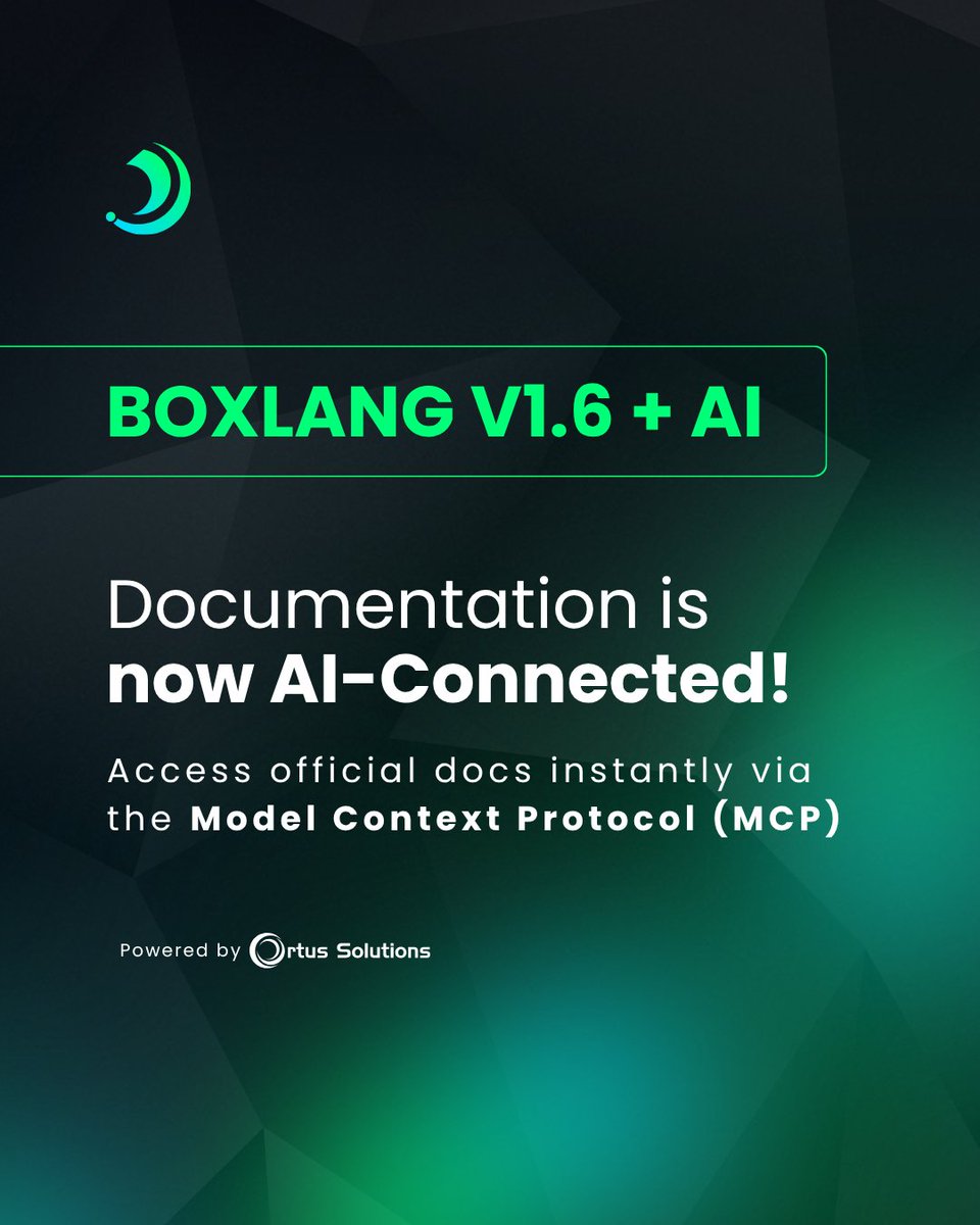 TryBoxLang's tweet image. 🔥 BoxLang 1.6 has landed! Faster. Smarter. More powerful than ever. Experience the next evolution in modern JVM development.
Learn more: ortussolutions.com/blog/boxlang-v… #BoxLang
#OrtusSolutions #ModernWebDevelopment