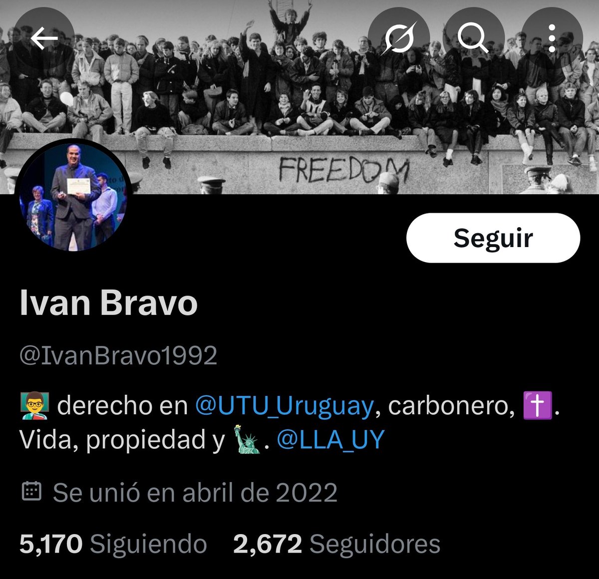 🔴 "Vamos a hacer que caiga el feminismo. Y vos cuidate, ya sé quien sos. Es una advertencia, sino vas a correr", algunos de loa mensajes de integrantes de <a href="/VaronesUni2/">Varones Unidos</a> como Iván Bravo, quien se pasó del Partido Nacional a La Libertad Avanza Uruguay y fue denunciado por violar a