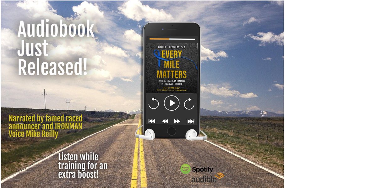 Excited to share: "Every Mile Matters" is now an audiobook! 🎧

At 55, I finished my first IRONMAN. 

Turns out, all those training miles prepared me for a race I never signed up for. 

Not one, but two cancers in two years - #prostatecancer and #colorectalcancer 

The audiobook