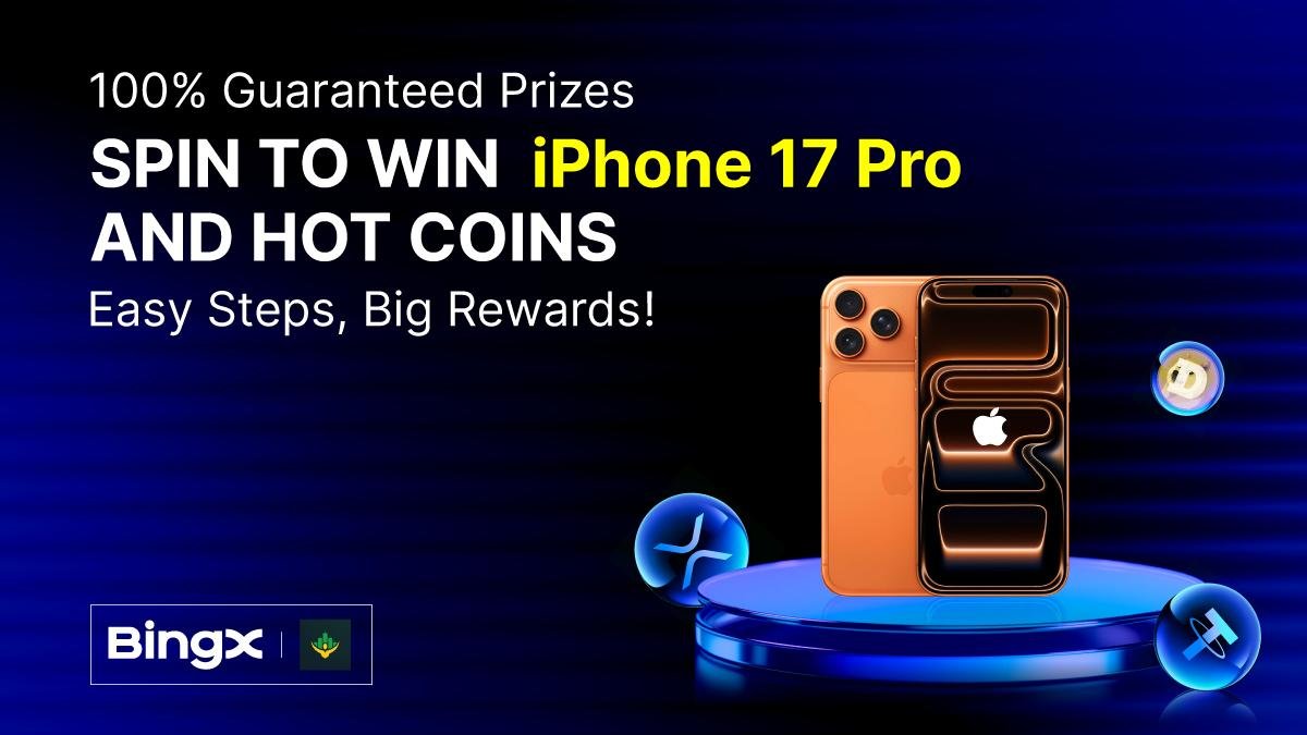 This is a nice little bonus for new and existing users on BingX under the Chart Champions Affiliate team: bingx.com/en/activity/tu…

Each day you can spin the wheel to win a variety of prizes (iPhone + Crypto). You can earn multiple spins each day by just trading, so its a win win