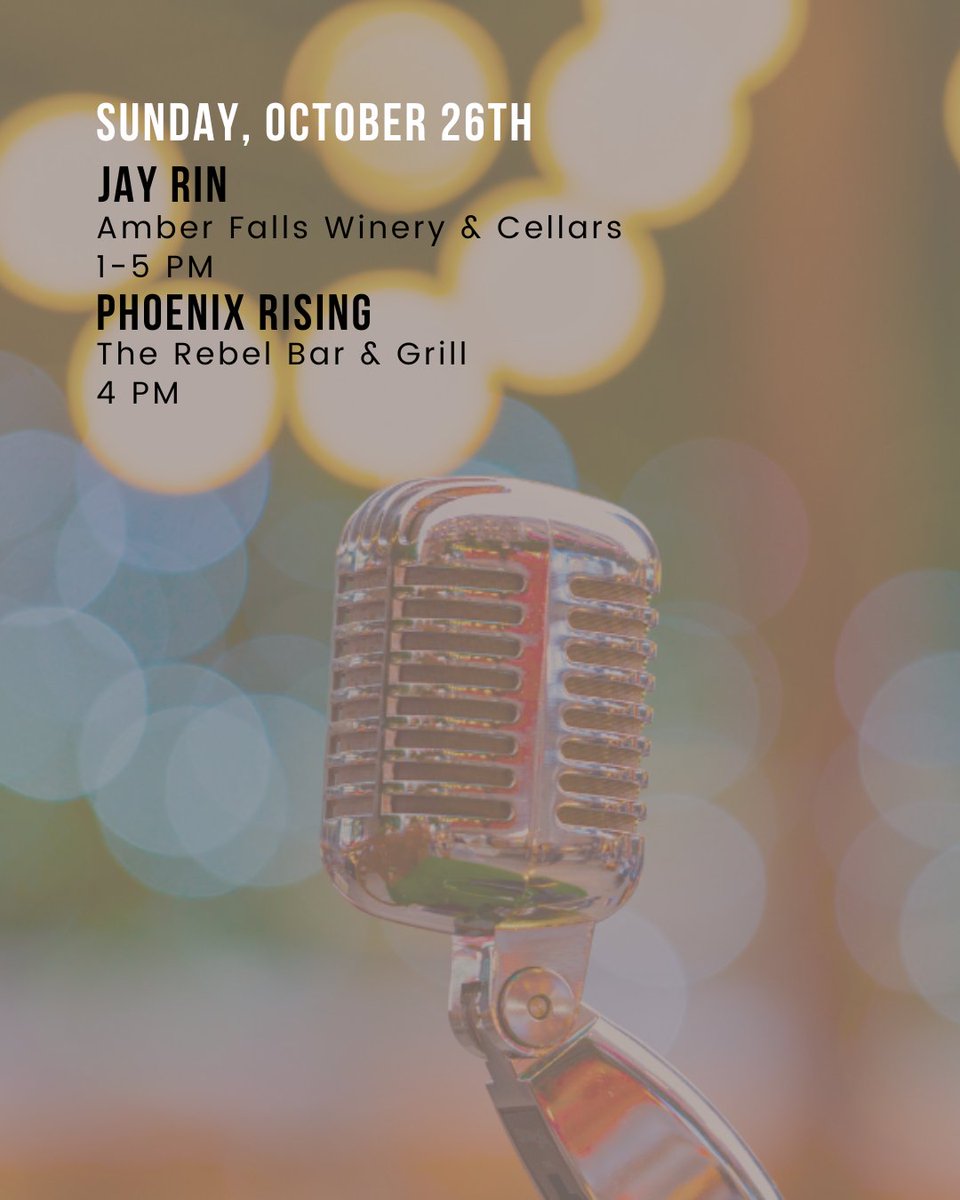 experiencemaury's tweet image. 🎶 Get ready for an amazing week of live music around Maury County! 🎤✨ 

Local businesses, don’t forget to submit your live music events for future listings—DM us or email cmoser@maurycounty-tn.gov! 🎸 

#LiveMusic #SupportLocalMusic #ExperienceMaury