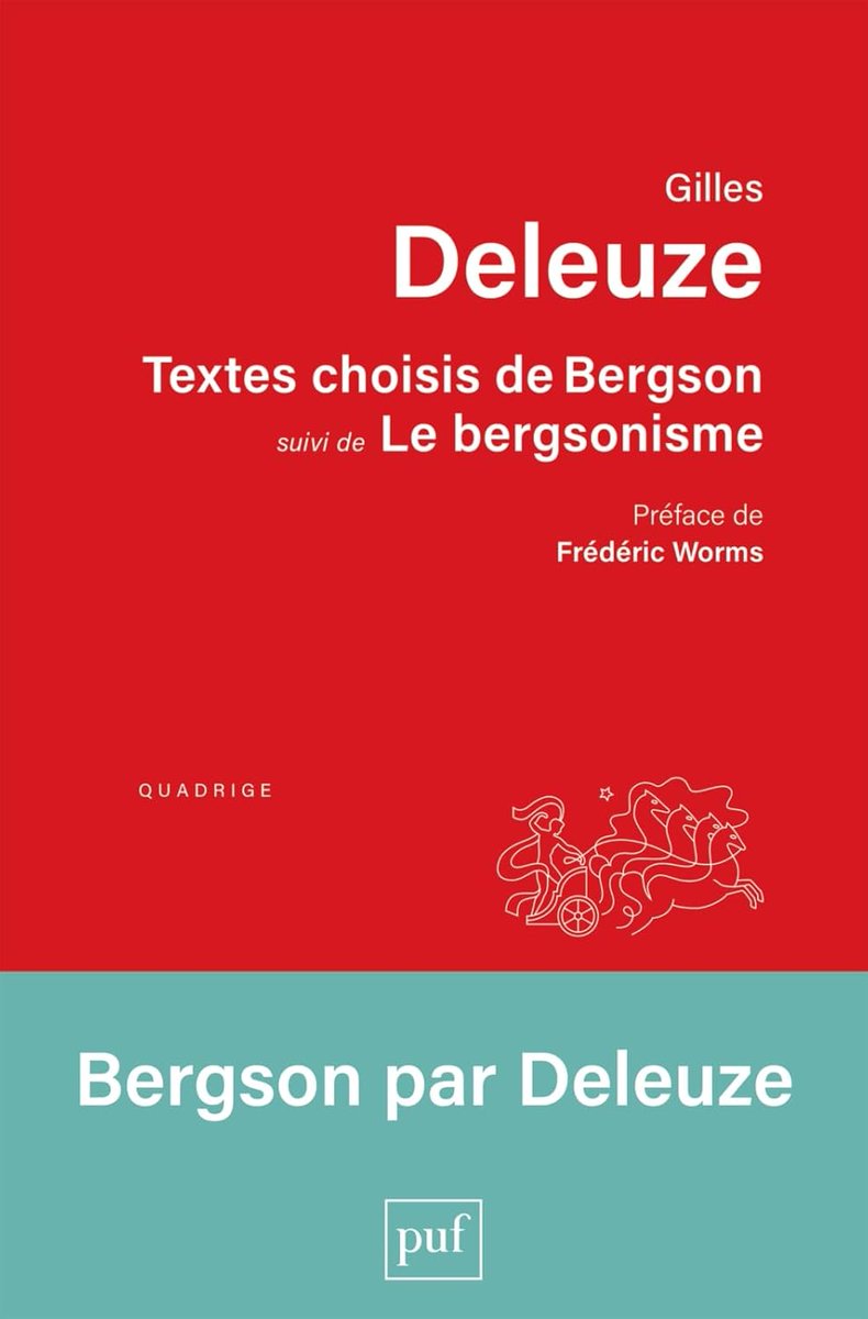 LivresPhilosoph's tweet image. Gilles Deleuze : Textes choisis de Bergson suivi de Le bergsonisme les-livres-de-philosophie.blogspot.com/2025/10/gilles…