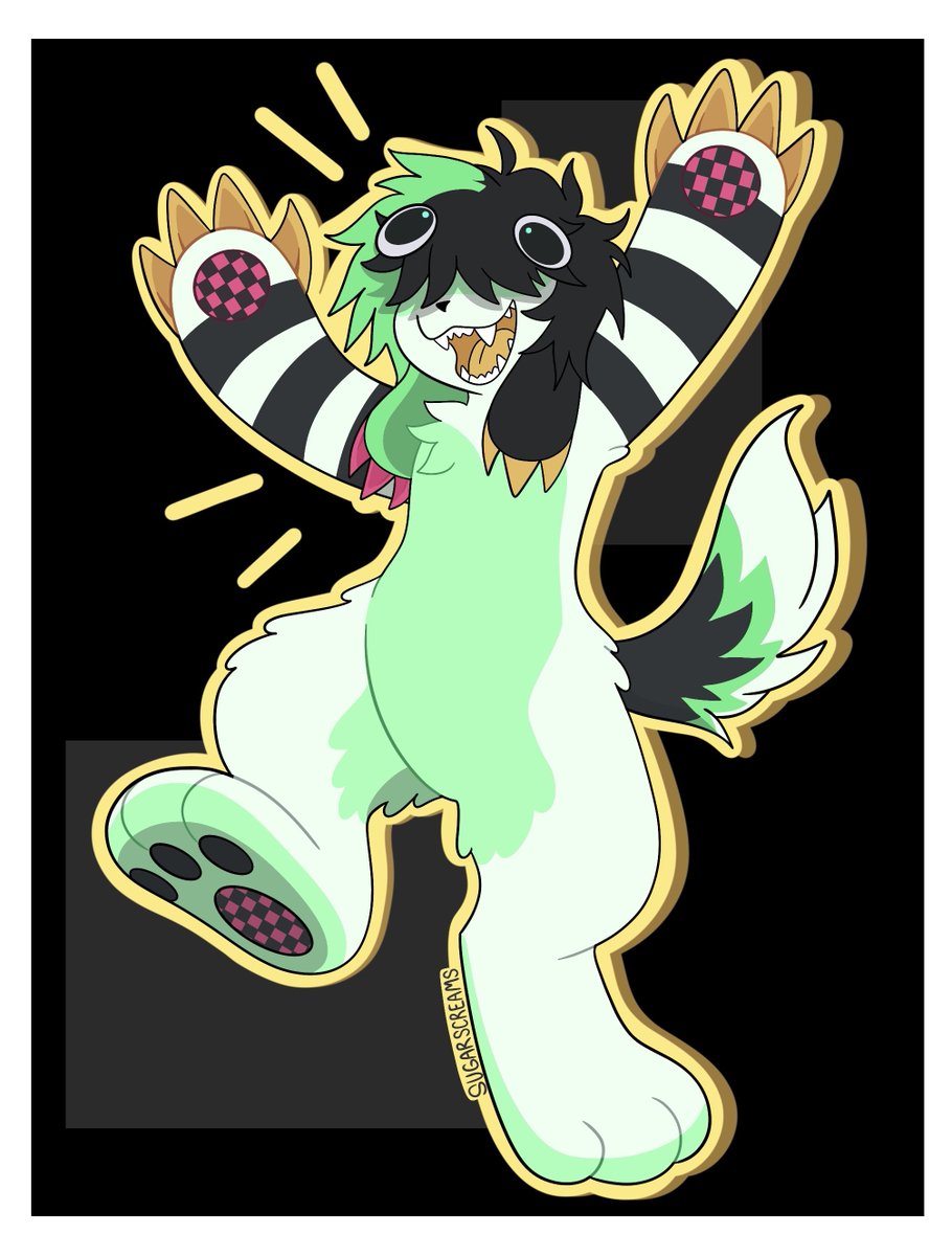 Monster energy today! 

Gift for Ugly_Hemi_Boy on TH!   

#furry #furrySFW #furryart #digitalart #anthro #monstersona #furryfandom