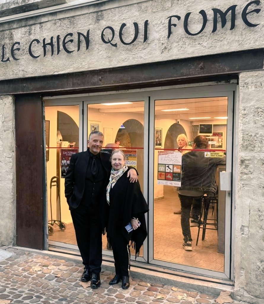 natalydibartolo's tweet image. Les vainqueres d&apos;Avignon! ⭐️⭐️⭐️⭐️⭐️ L&apos;INCANTATORE di Natalia Di Bartolo, musica originale di Èric Breton, soprano Lydia Mayo, interpretazione e regia di Simon Domenico Migliorini. Théâtre le chien qui fume, Avignon, 12 ottobre 2025. #teatro #operacontemporanea #musica #musique