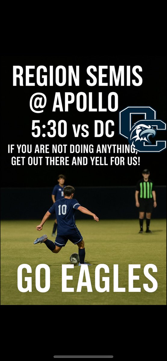 Go Eagles! 🦅⚽️