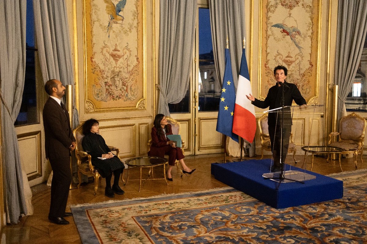 MghPartners's tweet photo. Lancement officiel des Rencontres économiques du monde arabe dédiées à la femme arabe actrice du changement dans la tech et l’innovation. 
Sous le patronnage d’@EmmanuelMacron , cet événement de l’Institut du monde arabe vient nourrir une relation franco-arabe d’exception. https://t.co/VNIOVu9kBT